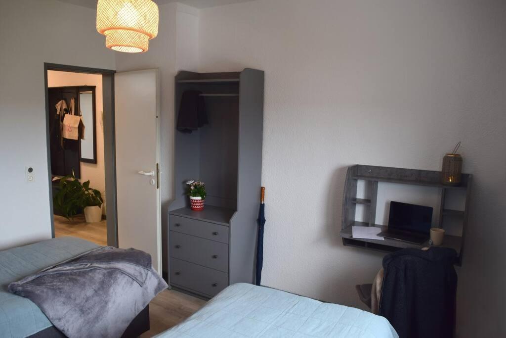 Md-5 Stadtfeld Beimsstrasse 81 - Appartement Domblick - Parkplatz - Balkon - 2Einzelbetten - Schlafsofa Магдебург Экстерьер фото